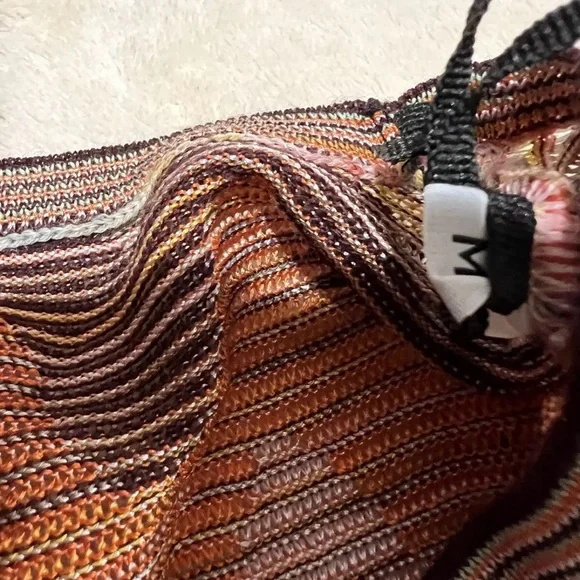 M missoni zig zag long sleeves knit top size M